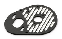 Team Associated FT B4/T4 Milled Black Motor Plate